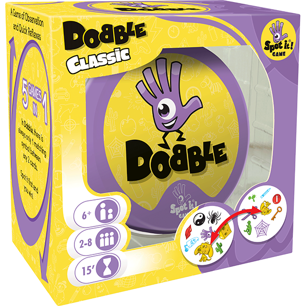 Spiaggia DOBBLE Classic & DOBBLE impermeabile card game! DOBBLE UFFICIALE Bundle 